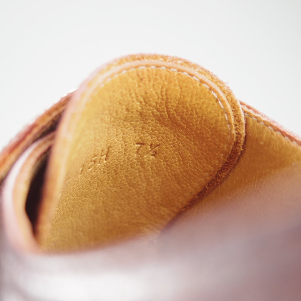 極上★パラブーツ SIZE 7.5【定価￥96,800-★ウィリアム/WILLIAM】マルシェソール/ダブルモンク/グレインレザー/濃茶/Paraboot★o006