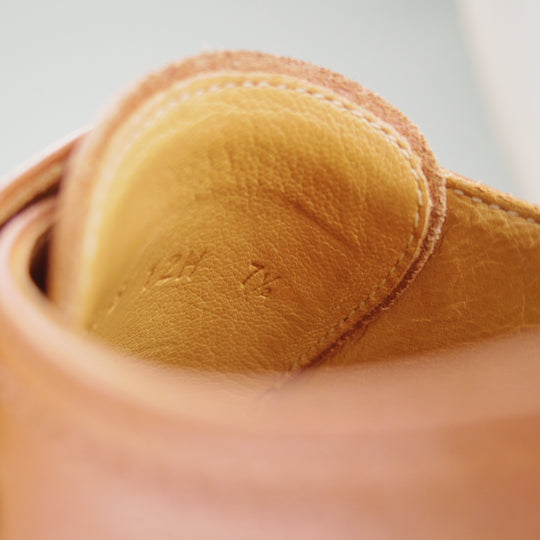 極上★パラブーツ SIZE 7.5【定価￥96,800-★ウィリアム/WILLIAM】マルシェソール/ダブルモンク/リスレザー/GOLD/茶/Paraboot★o007