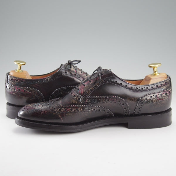 極上★チャーチ(レディース) SIZE 36.5【モデル定価￥176,000-★フラワープリント仕様/BURWOOD WG】バーウッド/Church's★n512