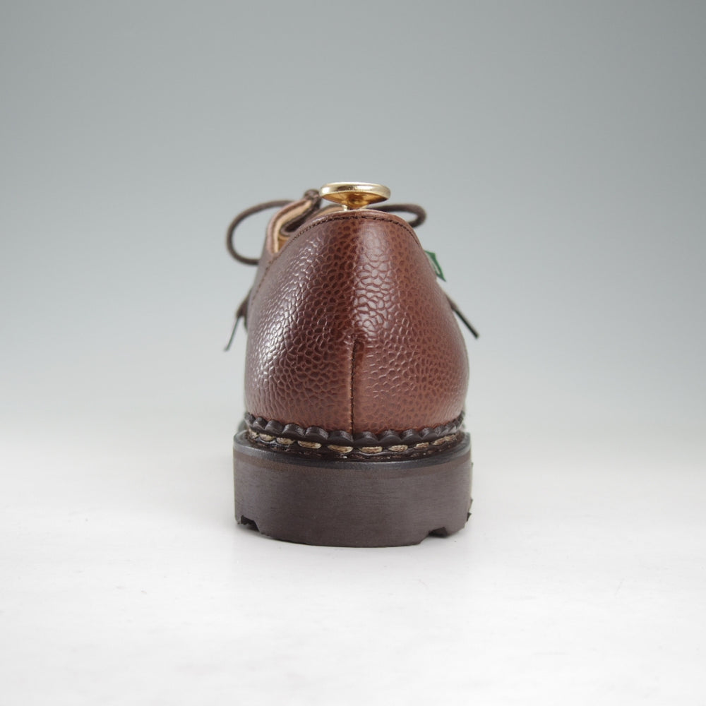 未使用★パラブーツ SIZE 41【定価￥94,600-★ミカエル/MICHAEL】チロリアンシューズ/グレインレザー/EBENE/濃茶/Paraboot★o008
