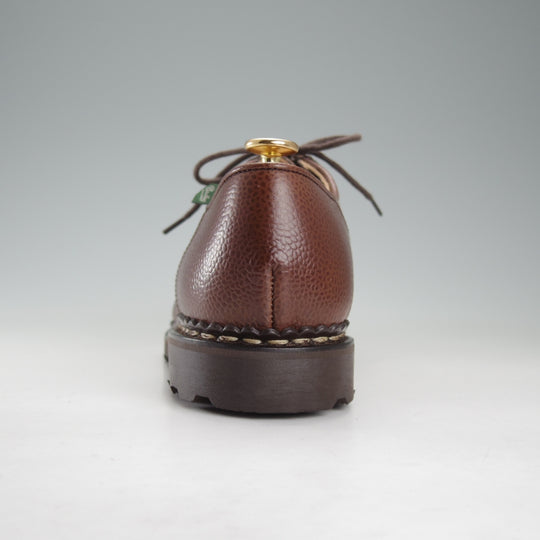 未使用★パラブーツ SIZE 41【定価￥94,600-★ミカエル/MICHAEL】チロリアンシューズ/グレインレザー/EBENE/濃茶/Paraboot★o008