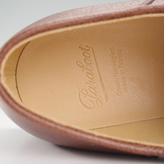 未使用★パラブーツ SIZE 41【定価￥94,600-★ミカエル/MICHAEL】チロリアンシューズ/グレインレザー/EBENE/濃茶/Paraboot★o008