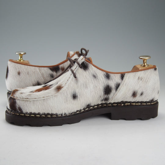 未使用★パラブーツ SIZE 42【定価￥96,800-★ハラコ仕様/MICHAEL/ミカエル】チロリアンシューズ/POILS VACHE/Paraboot★o009