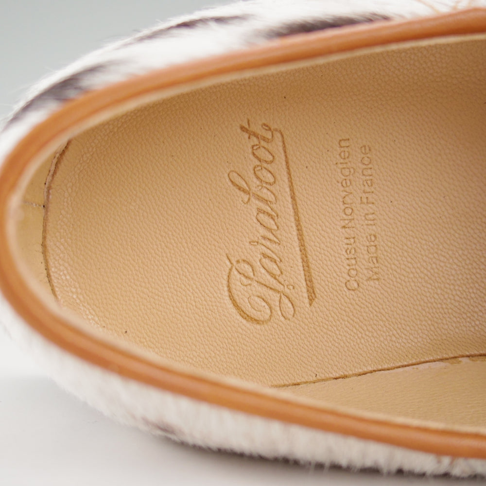 未使用★パラブーツ SIZE 42【定価￥96,800-★ハラコ仕様/MICHAEL/ミカエル】チロリアンシューズ/POILS VACHE/Paraboot★o009