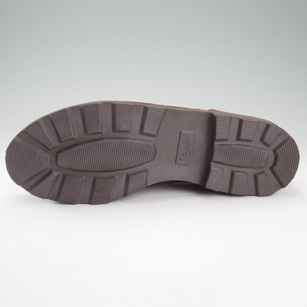 未使用★パラブーツ SIZE 43【定価￥96,800-★ハラコ仕様/MICHAEL/ミカエル】チロリアンシューズ/POILS VACHE/濃茶/Paraboot★o010
