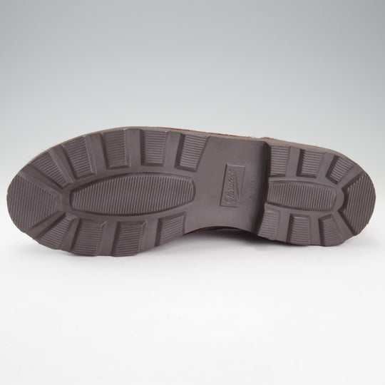 未使用★パラブーツ SIZE 43【定価￥96,800-★ハラコ仕様/MICHAEL/ミカエル】チロリアンシューズ/POILS VACHE/濃茶/Paraboot★o010