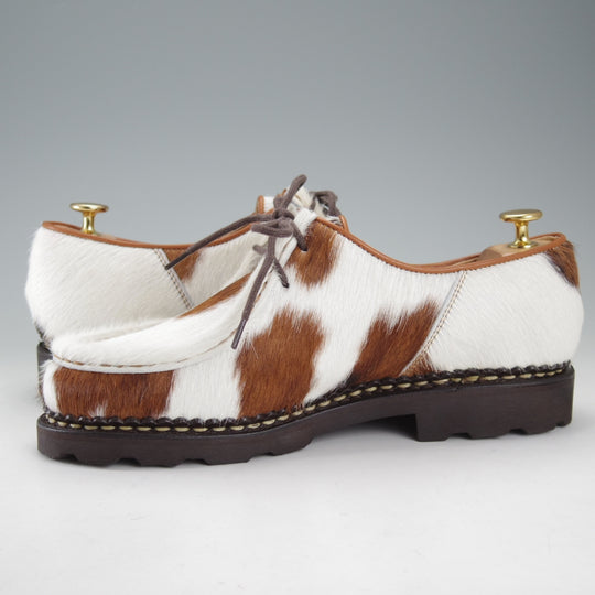 未使用★パラブーツ SIZE 41【定価￥96,800-★ハラコ仕様/MICHAEL/ミカエル】チロリアンシューズ/POILS VACHE/Paraboot★o011