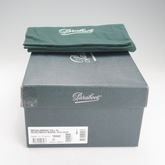 未使用★パラブーツ SIZE 41【定価￥96,800-★ハラコ仕様/MICHAEL/ミカエル】チロリアンシューズ/POILS VACHE/Paraboot★o011