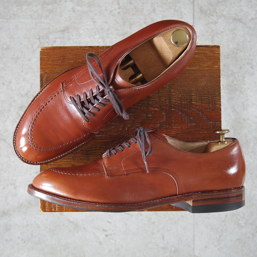 極上★オールデン 8.5D【現行定価17万円以上★モディファイドラスト/モックトゥOX/59194】ジャーナルスタンダード別注/茶/ALDEN★o013