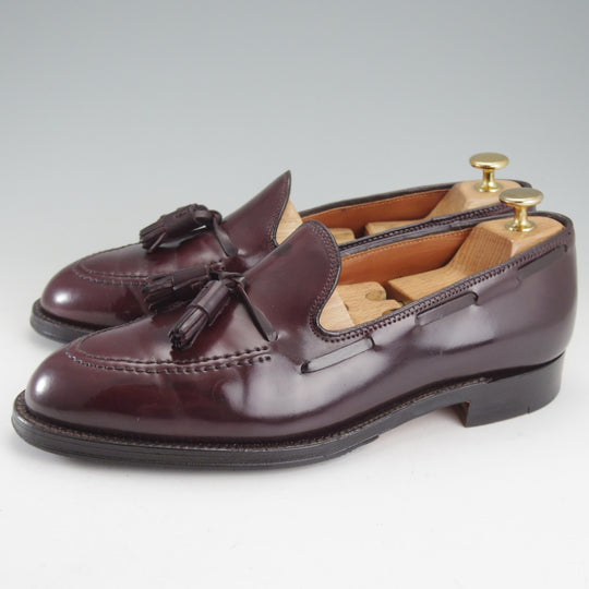 極上★オールデン 8D【定価￥217,800-★コードバン仕様/563】タッセルローファー/アバディーンラスト/#8/赤茶/メンズ/ALDEN★o544