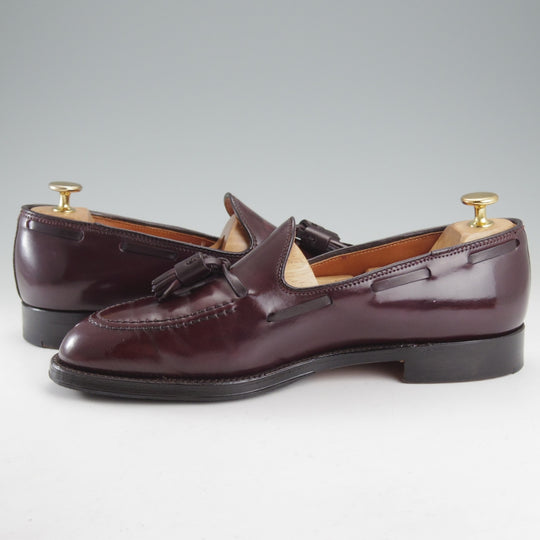 極上★オールデン 8D【定価￥217,800-★コードバン仕様/563】タッセルローファー/アバディーンラスト/#8/赤茶/メンズ/ALDEN★o544