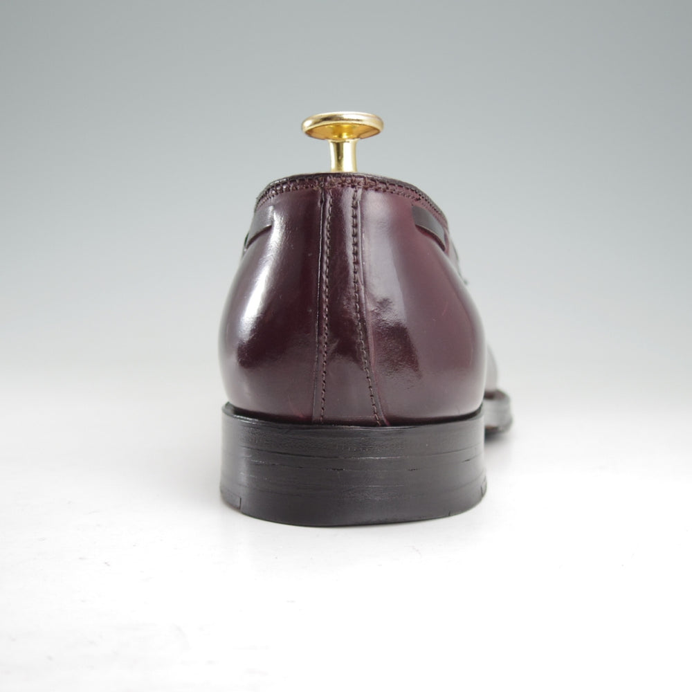 極上★オールデン 8D【定価￥217,800-★コードバン仕様/563】タッセルローファー/アバディーンラスト/#8/赤茶/メンズ/ALDEN★o544