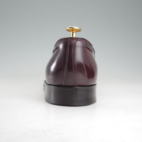 極上★オールデン 8D【定価￥217,800-★コードバン仕様/563】タッセルローファー/アバディーンラスト/#8/赤茶/メンズ/ALDEN★o544