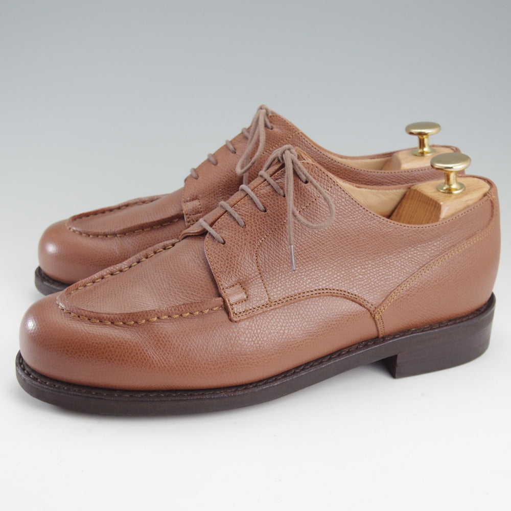 極上★パラブーツ SIZE 7【定価￥99,000-★ドレス仕様シャンボード/CHAMBORD】Uチップ/アクティブソール/シボ革/茶/Paraboot★o012