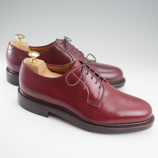 未使用★ジャランスリワヤ SIZE 7【定価￥41,800-★ダイナイトソール/98348】プレーントゥ/カーフ/赤茶/メンズ/JALAN SRIWIJAWA★n516