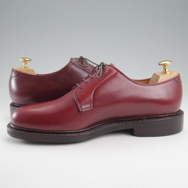 未使用★ジャランスリワヤ SIZE 7【定価￥41,800-★ダイナイトソール/98348】プレーントゥ/カーフ/赤茶/メンズ/JALAN SRIWIJAWA★n516