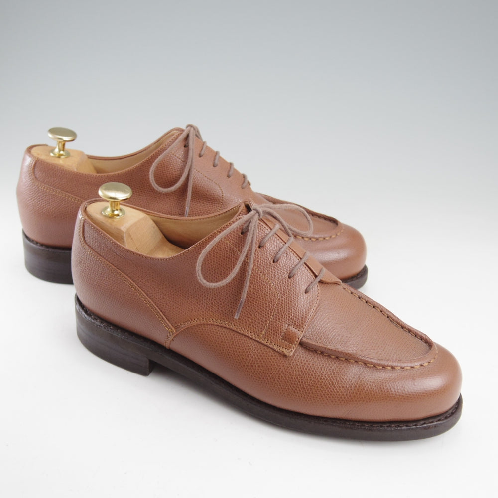 極上★パラブーツ SIZE 7【定価￥99,000-★ドレス仕様シャンボード/CHAMBORD】Uチップ/アクティブソール/シボ革/茶/Paraboot★o012