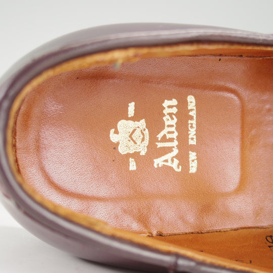 極上★オールデン 8D【定価￥217,800-★コードバン仕様/563】タッセルローファー/アバディーンラスト/#8/赤茶/メンズ/ALDEN★o544