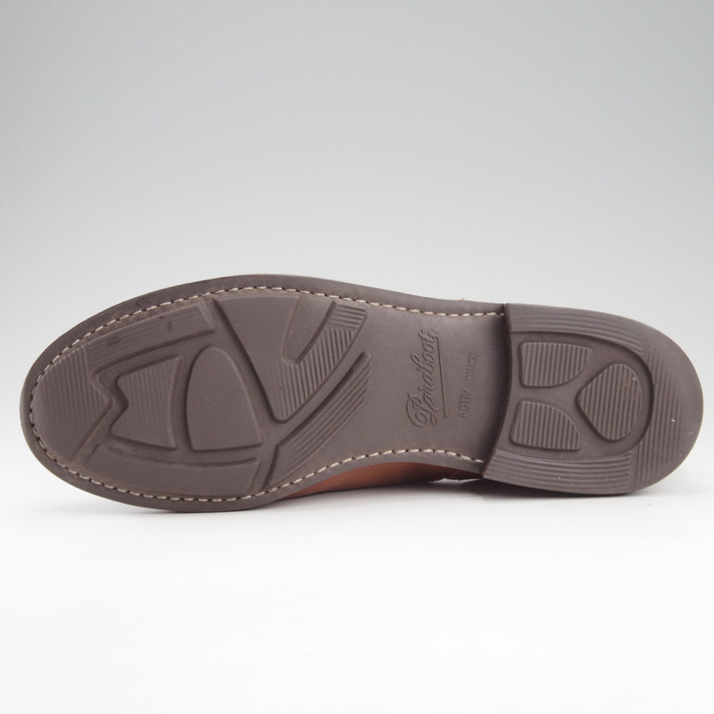 極上★パラブーツ SIZE 7【定価￥99,000-★ドレス仕様シャンボード/CHAMBORD】Uチップ/アクティブソール/シボ革/茶/Paraboot★o012