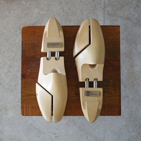 極上★J.M.ウエストン SIZE 6【現行定価￥23,100-★純正シューツリー/041M】木製シューキーパー/Weston/ウェストン★o565