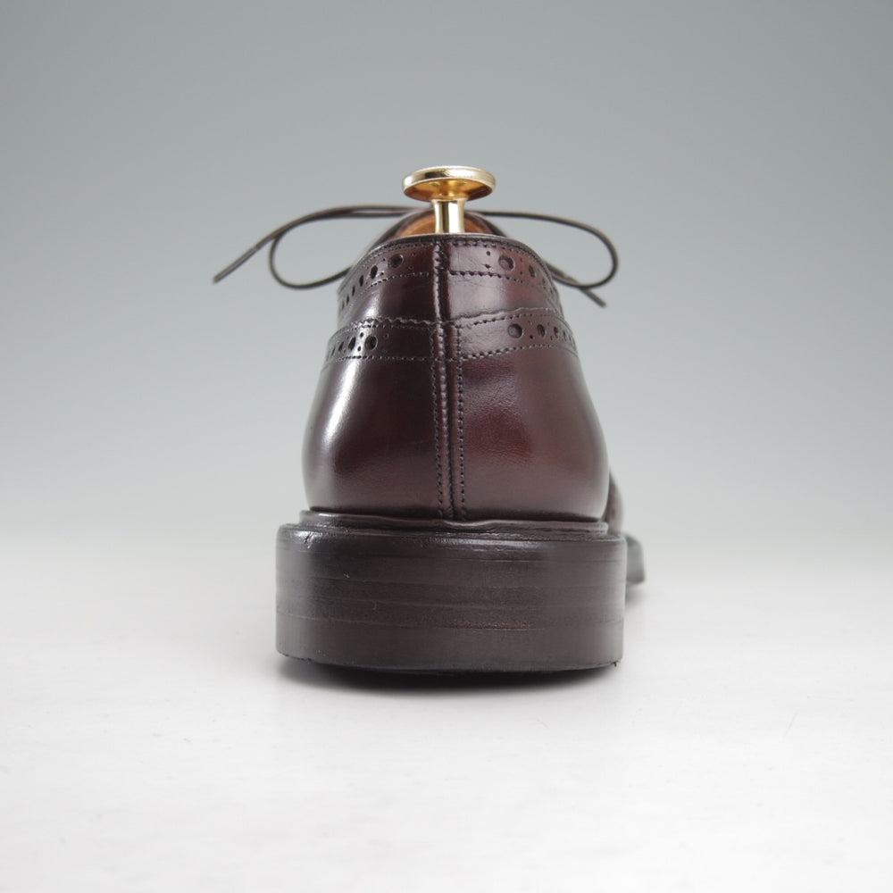 極上★チャーチ 85F/UK8.5【現行定価￥209,000-★ダイナイトソール仕様/GRAFTON】173ラスト/フルブローグ/カーフ/濃茶/Church's★o016