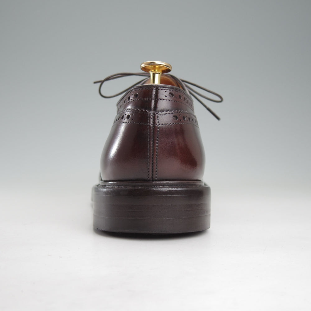 極上★チャーチ 85F/UK8.5【現行定価￥209,000-★ダイナイトソール仕様/GRAFTON】173ラスト/フルブローグ/カーフ/濃茶/Church's★o016