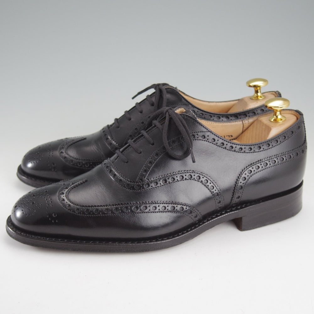 ★チャーチ 55F/UK5.5【現行定価￥192,500-★チェットウィンド/CHETWYND】173ラスト/フルブローグ/カーフ/黒/メンズ/Church's★o552