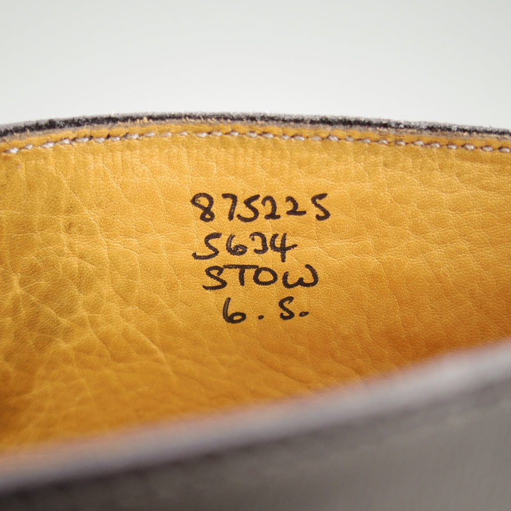 極美品★トリッカーズ SIZE 6【定価￥143,000-★STOW/ストウ】M5634/カントリーブーツ/カーフ/黒/メンズ/Tricker's★p105