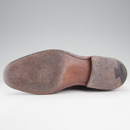 ★チャーチ 55F/UK5.5【現行定価￥192,500-★チェットウィンド/CHETWYND】173ラスト/フルブローグ/カーフ/黒/メンズ/Church's★o552