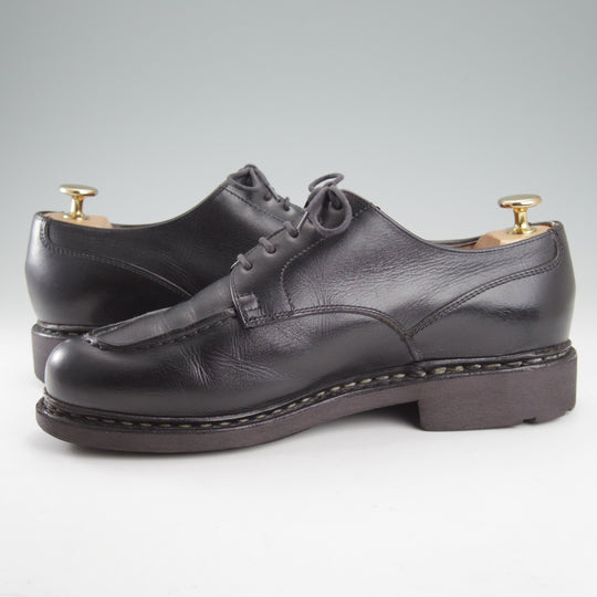 ★パラブーツ SIZE 7【定価￥96,800-★シャンボード/CHAMBORD】リスレザー/TEXソール/Uチップ/NOIR/黒/メンズ/Paraboot★o017