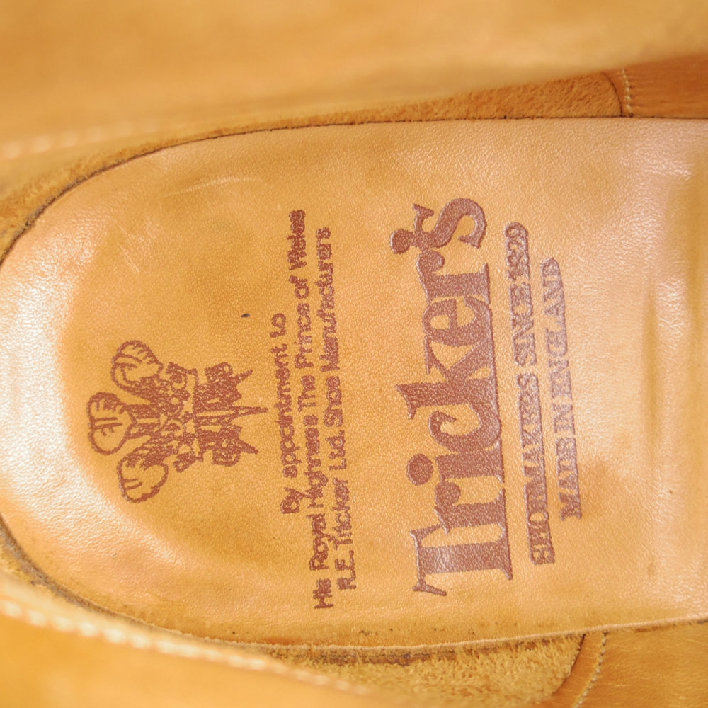 極上★トリッカーズ SIZE 8.5【定価￥143,000-★ダイナイトソール/モンキーブーツ】Ethan/M6077/カーフ/黒/メンズ/Tricker's★p115