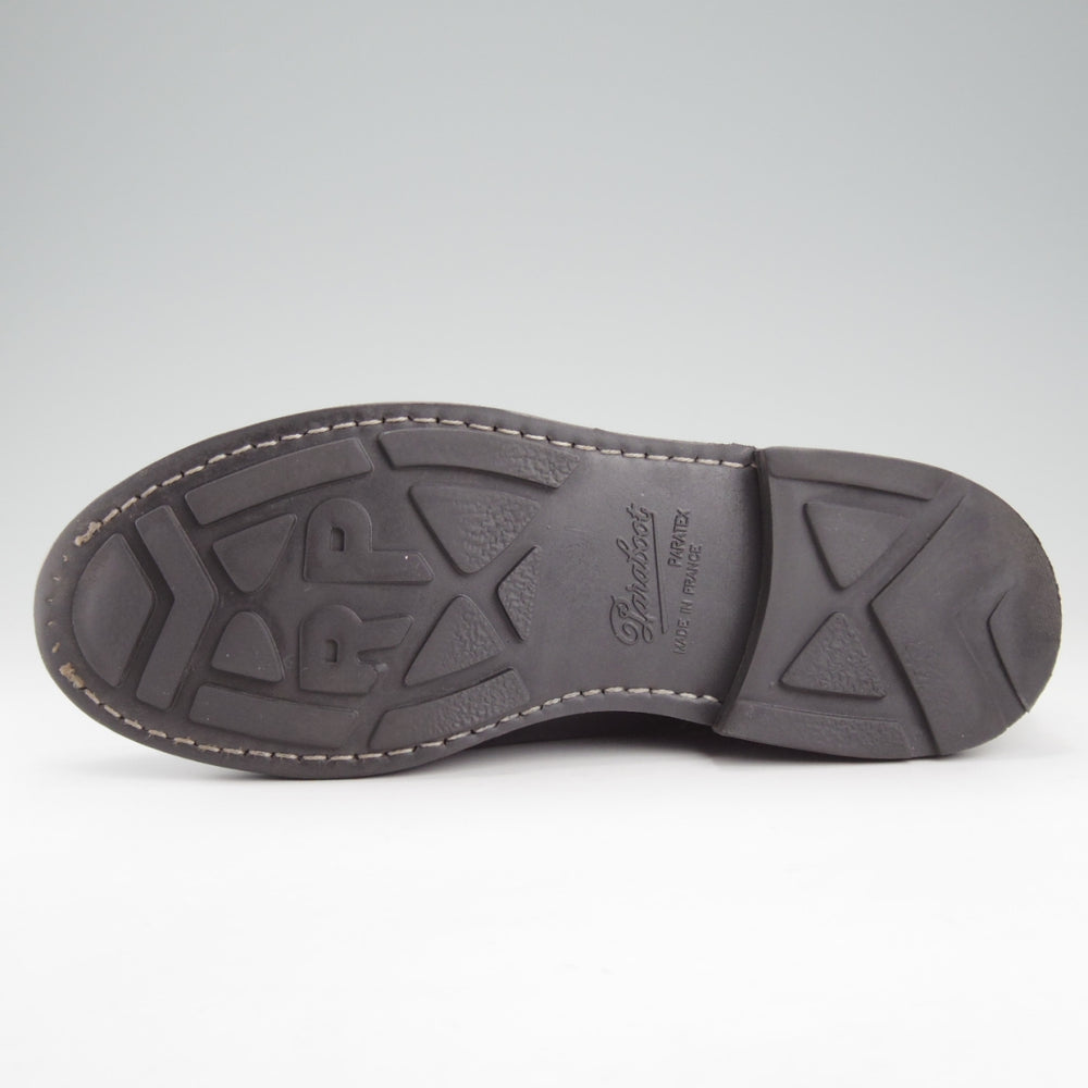 ★パラブーツ SIZE 7【定価￥96,800-★シャンボード/CHAMBORD】リスレザー/TEXソール/Uチップ/NOIR/黒/メンズ/Paraboot★o017