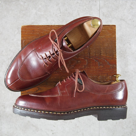 極上★パラブーツ SIZE 8.5【定価￥96,800-★アヴィニョン/AVIGNON】グリフソール/リスレザー/マロン/茶/Uチップ/メンズ/Paraboot★p110