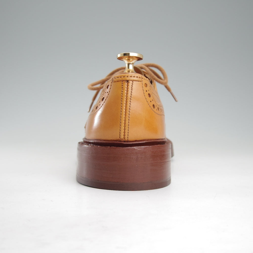 美品★トリッカーズ SIZE 6【定価￥132,000-★BOURTON/エイコンアンティーク】バートン/M5633/カントリーシューズ/薄茶/Tricker's★o018