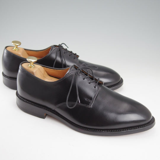 極美品★(米)アレンエドモンズ 8EEE【現行定価13万円程度★プレーントゥ/Harrison/ハリソン】カーフ/黒/メンズ/ALLEN EDMONDS★o019