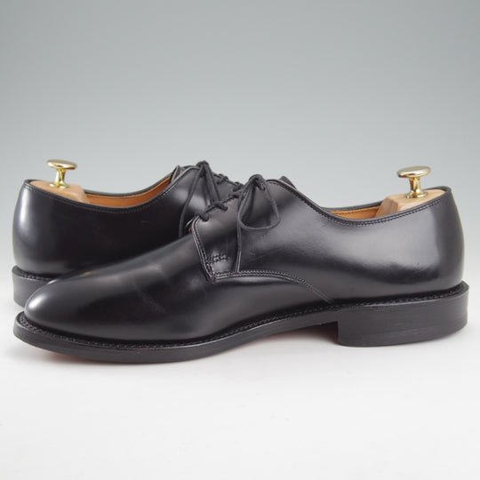 極美品★(米)アレンエドモンズ 8EEE【現行定価13万円程度★プレーントゥ/Harrison/ハリソン】カーフ/黒/メンズ/ALLEN EDMONDS★o019