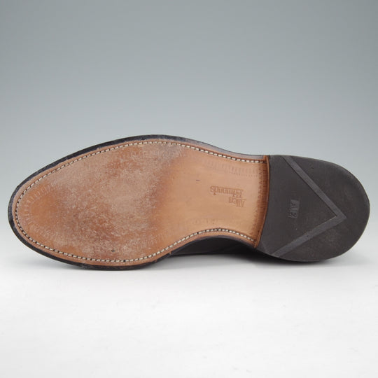 極美品★(米)アレンエドモンズ 8EEE【現行定価13万円程度★プレーントゥ/Harrison/ハリソン】カーフ/黒/メンズ/ALLEN EDMONDS★o019