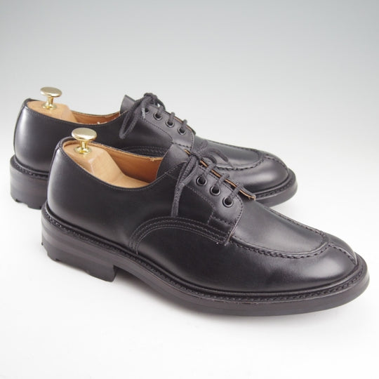 未使用★トリッカーズ SIZE 8.5【現行定価13万円以上★リッジウェイソール/KILSBY】M6214/Uチップ/ボックスカーフ/黒/Tricker's★n522