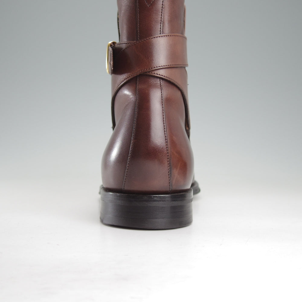 極上★チャーチ 70F/UK7【現行5都市ロゴ★ジョッパーブーツ/BLETSOE R】173ラスト/カーフ/濃茶/メンズ/Church's★o555