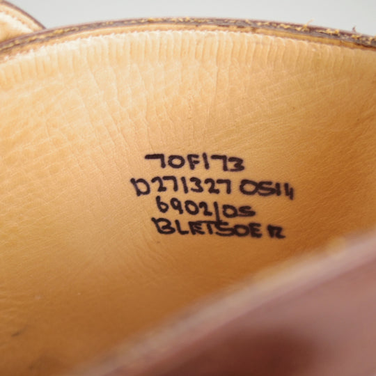 極上★チャーチ 70F/UK7【現行5都市ロゴ★ジョッパーブーツ/BLETSOE R】173ラスト/カーフ/濃茶/メンズ/Church's★o555