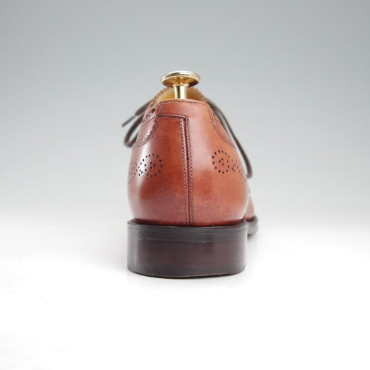 極上★ユニオンインペリアル SIZE 7【ハンドソーンウェルテッド製法★セミブローグ/U1541】カーフ/茶/メンズ/Union Imperial★o020