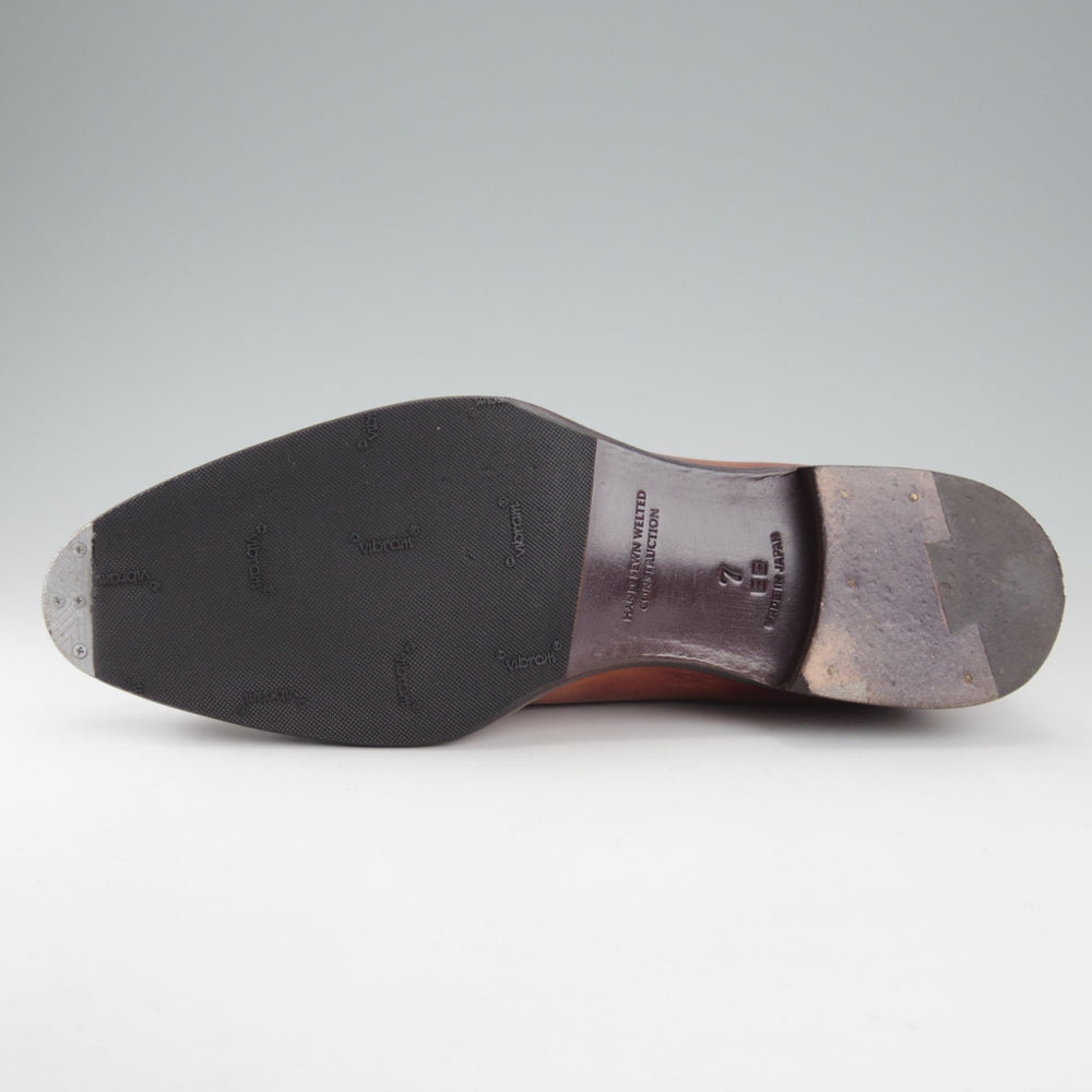極上★ユニオンインペリアル SIZE 7【ハンドソーンウェルテッド製法★セミブローグ/U1541】カーフ/茶/メンズ/Union Imperial★o020
