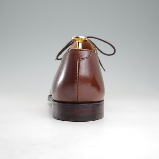 極美品★クロケット&ジョーンズ 9E【現行定価10万円以上★SOMERFORD/Uチップ】348ラスト/カーフ/濃茶/メンズ/Crockett&Jones★o021