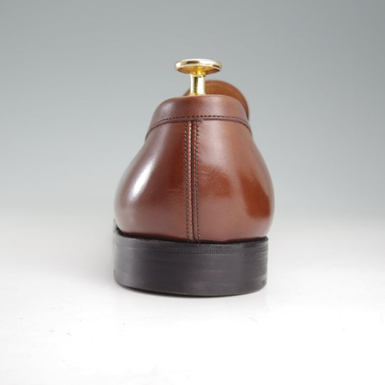 美品★J.M.ウエストン 8.5E【現行定価￥165,000-★180/コインローファー】41ラスト/ボックスカーフ/TAN/タン/茶/Weston/ウェストン★p106