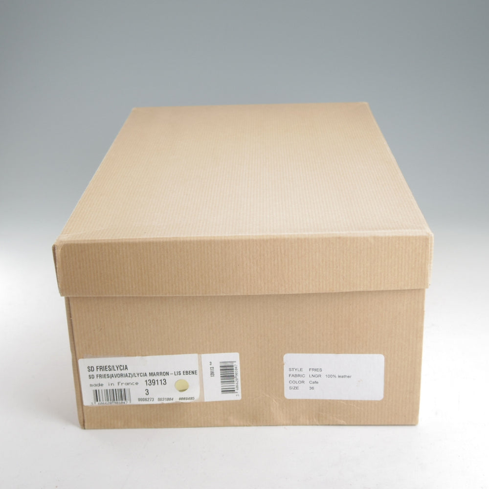 未使用★パラブーツ(レディース)SIZE 3【定価￥96,800-★(ベルギー)SOFIE D'HOORE別注/AVORIAZ/アヴォリアーズ】濃茶/Paraboot★p107