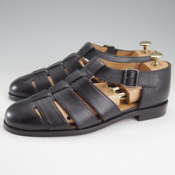美品 F.lli Giacometti ジャコメッティ グルカサンダル 41 F.LLI Giacometti（フラテッリジャコメッティ）カーフレザー