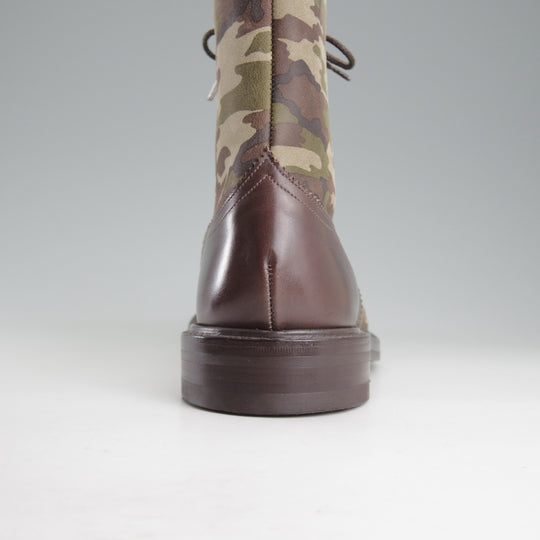極美品★トリッカーズ SIZE 8.5【現行定価14万円以上★カントリーブーツ/(米)TODD SNYDER別注】M7285/コンビ/濃茶×カモ/Tricker's★p109