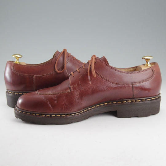 極上★パラブーツ SIZE 8.5【定価￥96,800-★アヴィニョン/AVIGNON】グリフソール/リスレザー/マロン/茶/Uチップ/メンズ/Paraboot★p110