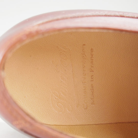 極上★パラブーツ SIZE 8.5【定価￥96,800-★アヴィニョン/AVIGNON】グリフソール/リスレザー/マロン/茶/Uチップ/メンズ/Paraboot★p110