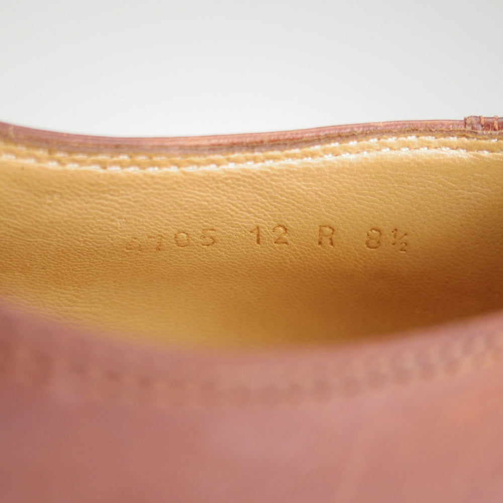 極上★パラブーツ SIZE 8.5【定価￥96,800-★アヴィニョン/AVIGNON】グリフソール/リスレザー/マロン/茶/Uチップ/メンズ/Paraboot★p110